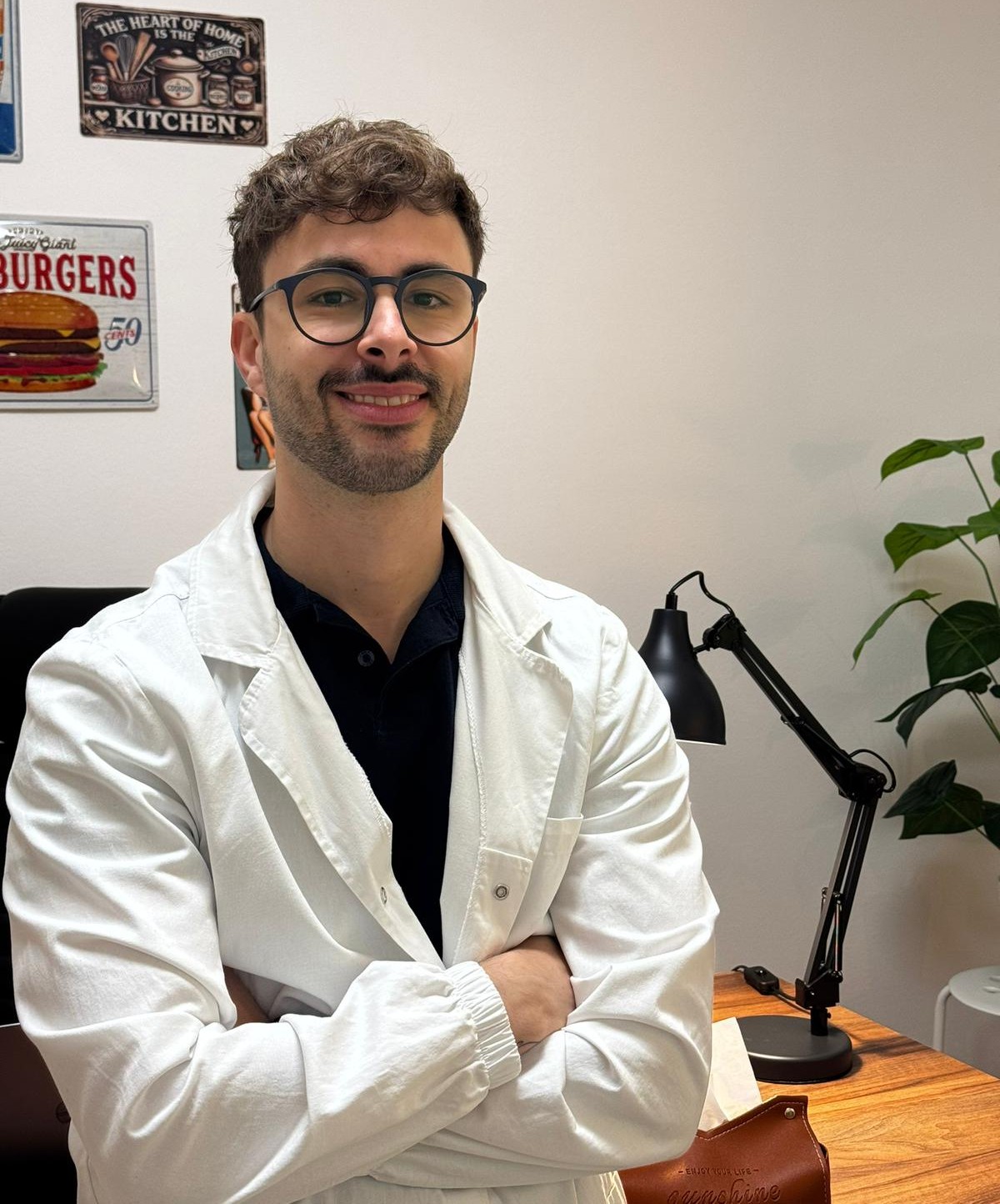 Dott. Andrea Lanza in camice